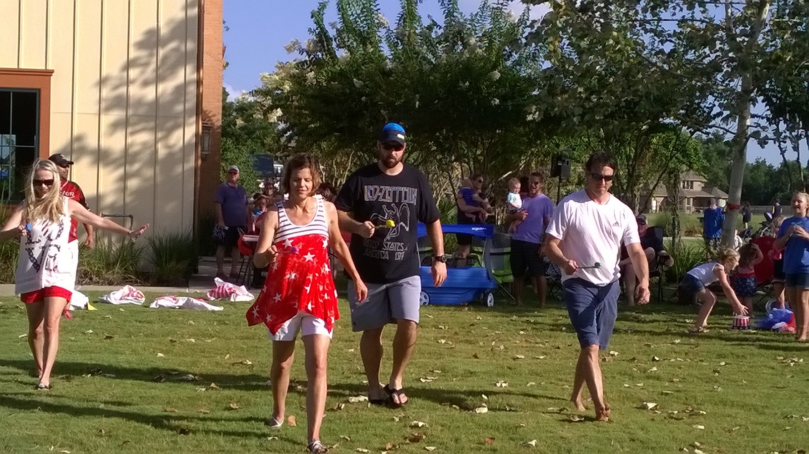 4th of July Egg Race